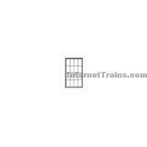 Tichy Train Group HO Scale 38 x 68 Double Hung 8/8 Masonry Windows (12 
