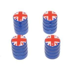  Great Britain Flag   British Valve Stem Caps   Blue 