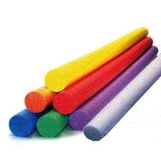 Pool Noodles Swimming Pool Aid Fill Center No Hole Red, Blue, Green 