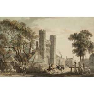   Paul Sandby   24 x 16 inches   The Cemetery Gate of
