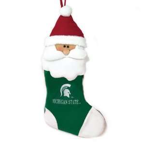  Michigan State Spartans Ncaa Santa Holiday Stocking (22 