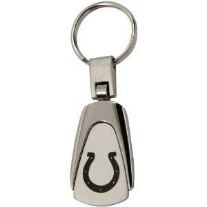  NFL Indianapolis Colts Silvertone Teardrop Keychain 