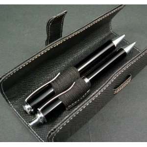  National Geogrpahic Black Metal Pen & Pencil Set with Case 