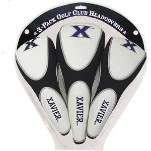 Xavier Musketeers 3 Pack Headcover from Team Golf  Sports 
