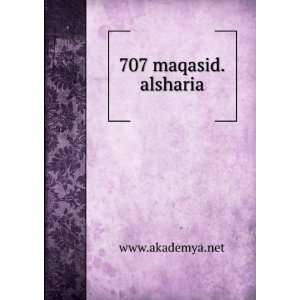  707 maqasid.alsharia www.akademya.net Books
