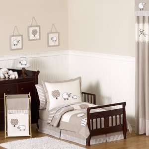  Little Lamb Toddler Bedding   5pc Set by JoJO Designs 