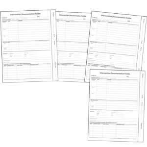   Essential Learning Products RTI Documentation Folders