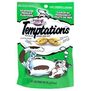  Seafood Temptation Treat for Cats 12 Pack [Set of 12] Pet 
