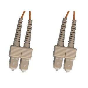  SC/PC to SC/PC multimode 62.5/125 fiber patch cord, duplex 