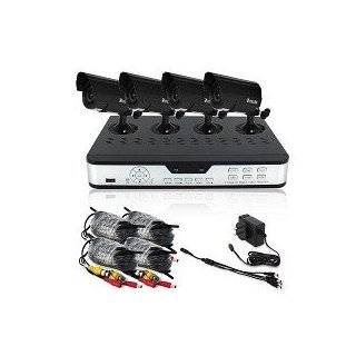   Internet & 3G Phone Accessible 4 Channel DVR with 4 Night Vision