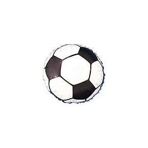    18 inch Soccer Ball Metallic Balloons