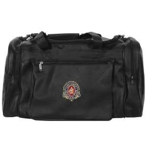  2011 PGA Championship Black Leather Signature Duffel Bag 