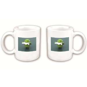  Android Eats Apple Coffee Mug 