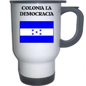  Honduras   COLONIA LA DEMOCRACIA White Stainless Steel 