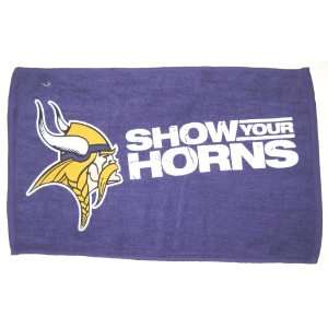  Minnesota Viking NFL Show Your Horns Large Purple Rally 