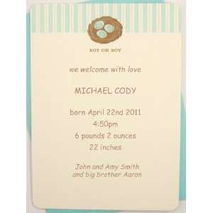   boy oh boy letterpress birth announcements orbaby shower invitations