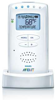  Philips AVENT DECT Baby Monitor with Temperature Sensor 