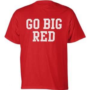 Nebraska Cornhuskers Red Go Big Red T Shirt  Sports 