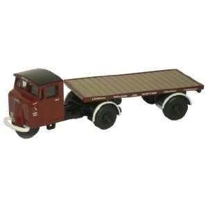 Oxford Diecast 1/76 Scale LMS Mechanical Horse Flatbed Trailer  