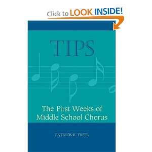  Tips The First Weeks of Middle School Chorus 