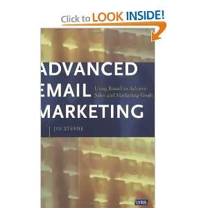  Advanced Email Marketing [Paperback] Jim Sterne Books