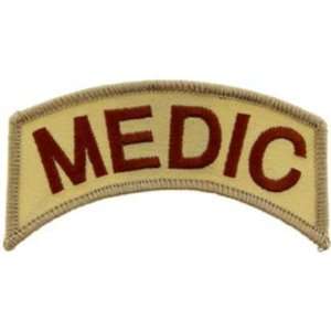  U.S. Army Medic Patch Brown 1 1/2 x 3 3/4 Patio, Lawn 
