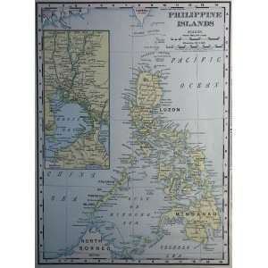 Spofford Map of Philippine Islands (1900)
