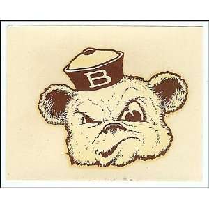  Vintage Bear Decal 1950 