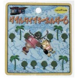 One Piece Ussop & Chopper Keychain Set  Toys & Games  