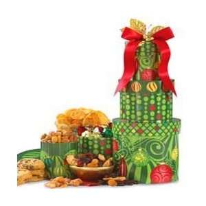 SCHEDULE YOUR DELIVERY DAY Holiday Cheer Gourmet Food Tower 