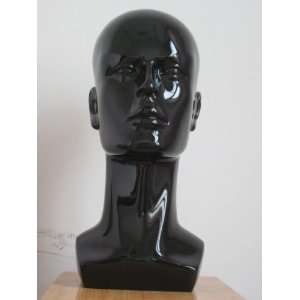  New Black Male Mannequin Head for Fashion Wig/hat/jewelry 