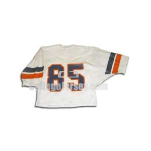  White No. 85 Game Used Boise State Football Jersey (SIZE L 
