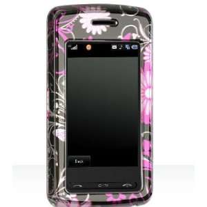   Butterfly Snap on Hard Skin Cover Case for Lg Vu Cu920 Electronics
