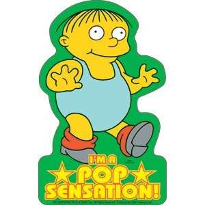  Simpsons Pop Sensation Sticker S SIM 0089 Toys & Games