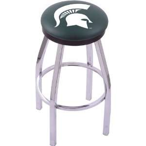  Michigan State Spartans HBS Steel Stool with Flat Ring 