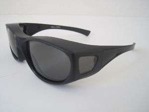  Sunglasses cover / put / wear over RX glasses   fit your needs #Small