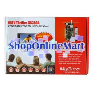 Mygica Thriller X8350A PCI HDTV TV Tuner Card  