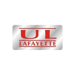    License Plate   BAR 1   UL/LAFAYETTE  SIL