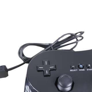 Classic Pro Controller for Nintendo Wii Game Remote Black  