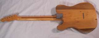 1972 Fender Telecaster Project Neck and Body Refined Orig Custom Color 