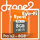 eye fi pro x2 wireless 8gb sdhc memory card wifi