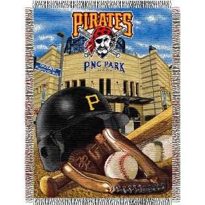  Pittsburgh Pirates Home Field Advantage Throw Blanket 
