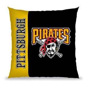  Pittsburgh Pirates Pillow   27in Vertical Stitch Sports 