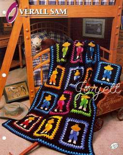 Overall Sam Afghans, Annies crochet patterns  