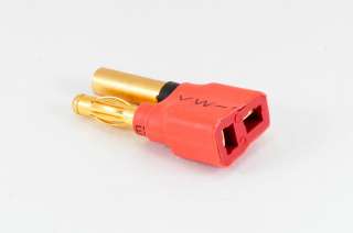   Connector   4MM Male to Female T Plug Adapter (Deans Style)   Turnigy
