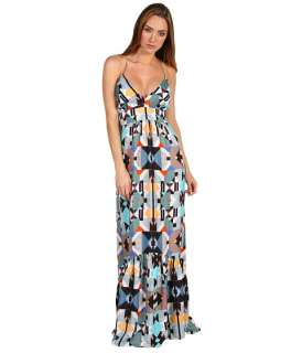 Twelfth Street by Cynthia Vincent Eden Leather Strap Maxi Dress 