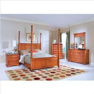   20102Series Gavin Bedroom Set in Rich Light Brown