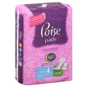  Poise Pads, Ultimate Absorbency, Long Length 27 pads 