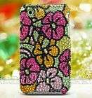 Color Diamond Hawaii Flower Hard Case Fit Iphone 3G 3Gs