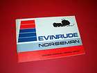 OMC (NOS) Snowmobile Owners Manual Evinrude E253E Norsm